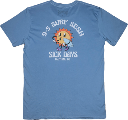 9-5 Surf T-Shirt Carolina Blue