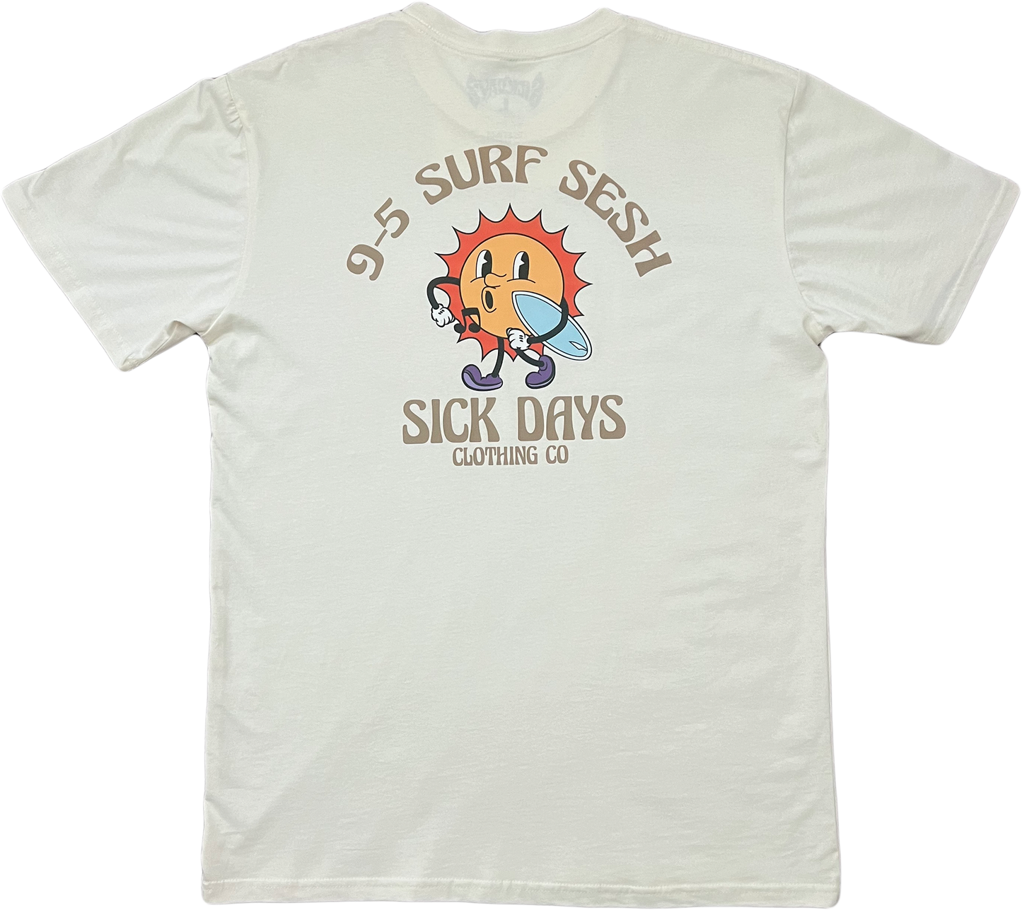 9-5 Surf Tee Shirt Natural