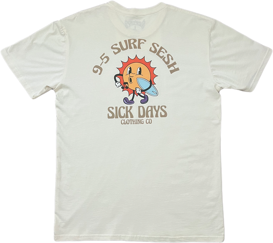 9-5 Surf Tee Shirt Natural