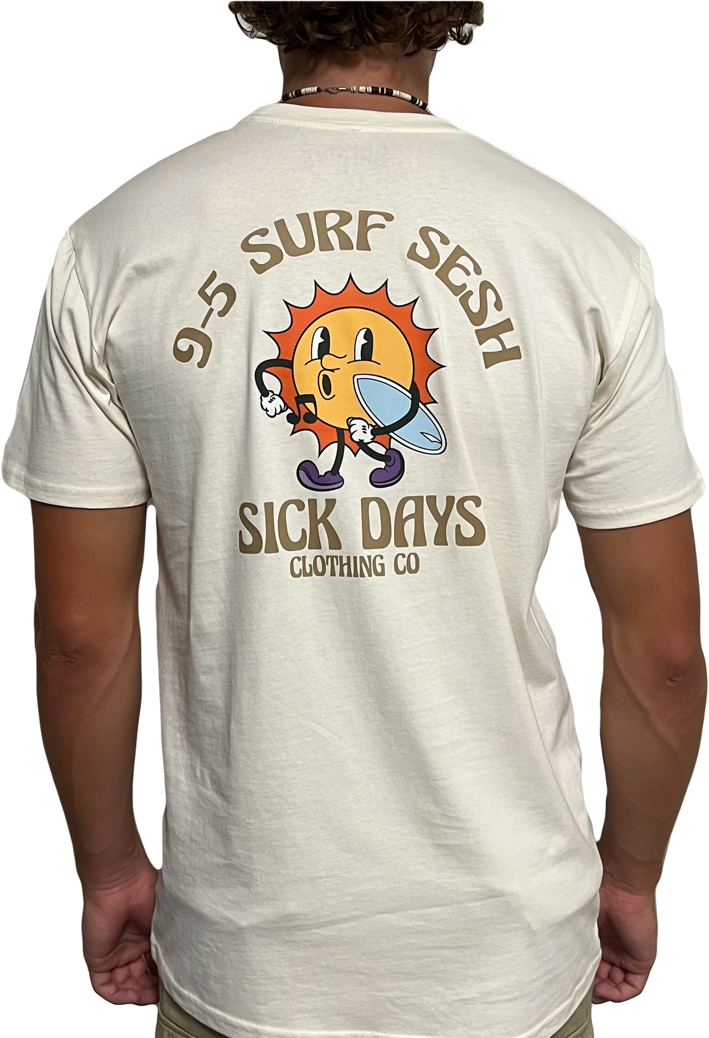 9-5 Surf Tee Shirt Natural